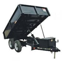 dump trailer for rent