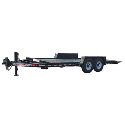 tilt deck trailer for rent